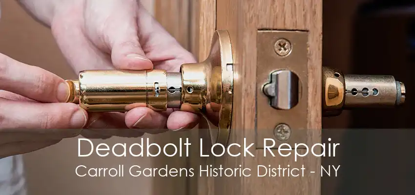 Deadbolt Lock Repair Carroll Gardens Historic District - NY
