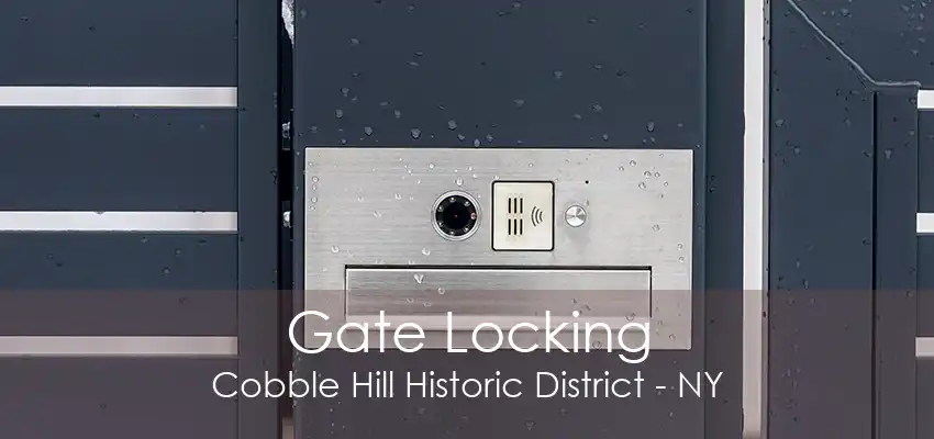 Gate Locking Cobble Hill Historic District - NY