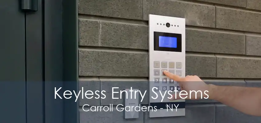 Keyless Entry Systems Carroll Gardens - NY