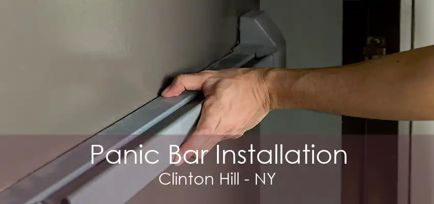 Panic Bar Installation Clinton Hill - NY