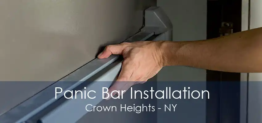 Panic Bar Installation Crown Heights - NY