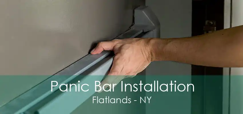 Panic Bar Installation Flatlands - NY